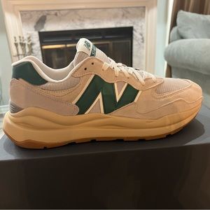 New Balance 57/40. Beige and Green.
